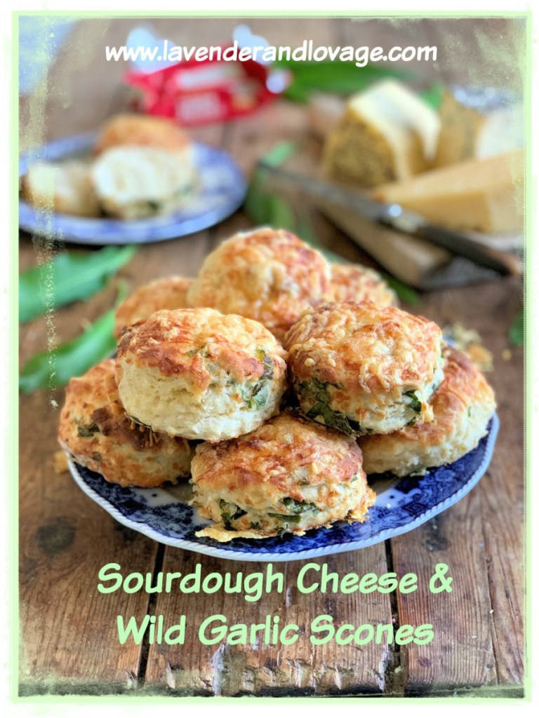 Cheese and Wild Garlic Scones