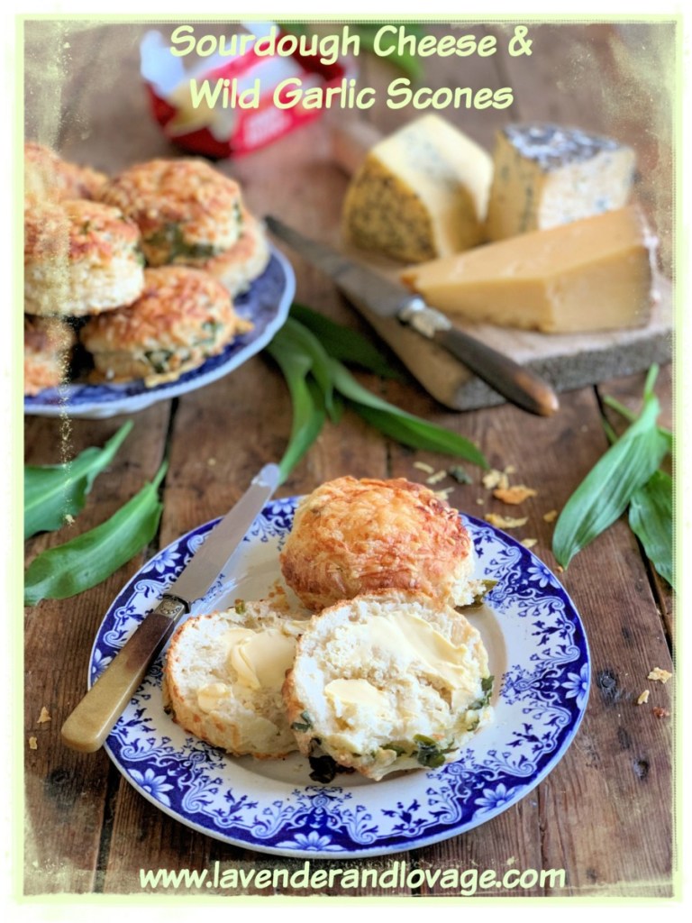 Sourdough Cheese & Wild Garlic Scones