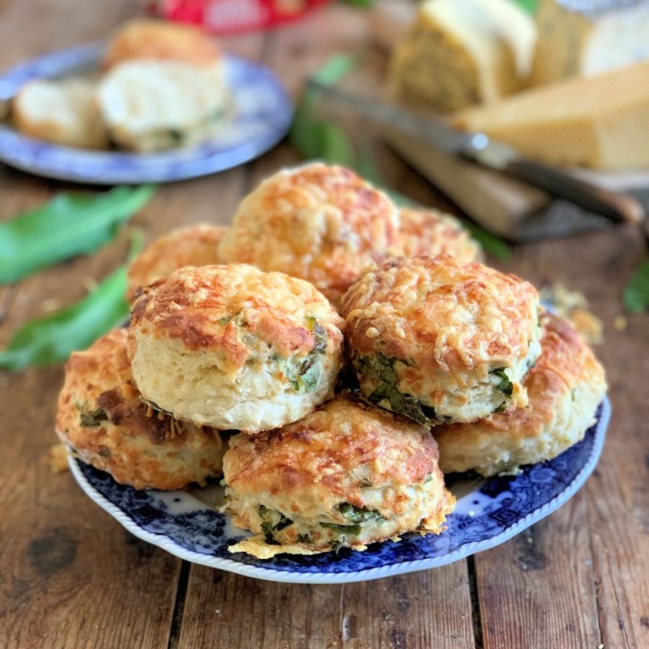 Sourdough Cheese & Wild Garlic Scones