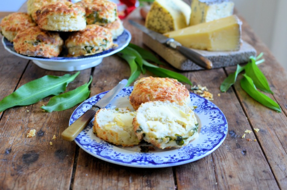 Sourdough Cheese & Wild Garlic Scones