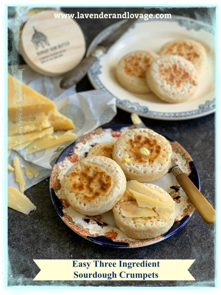 Easy Three Ingredient Sourdough Crumpets