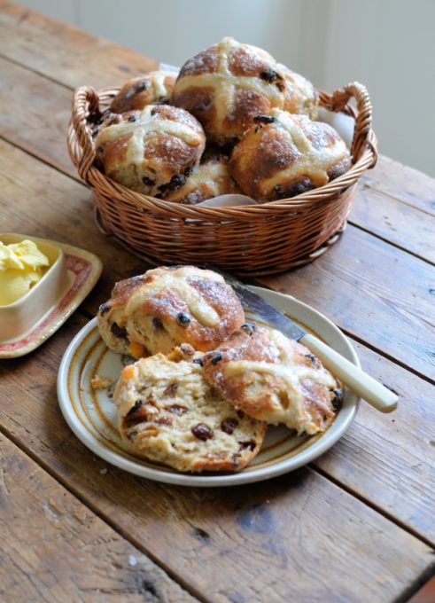 Sourdough Hot Cross Buns