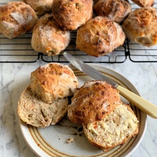 Sourdough Pizza Bread Rolls