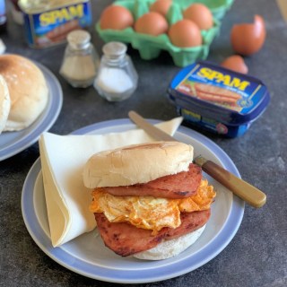 SPAM® and Eggs Breakfast Sandwich