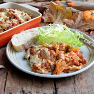 Pasta Bake with Sausages