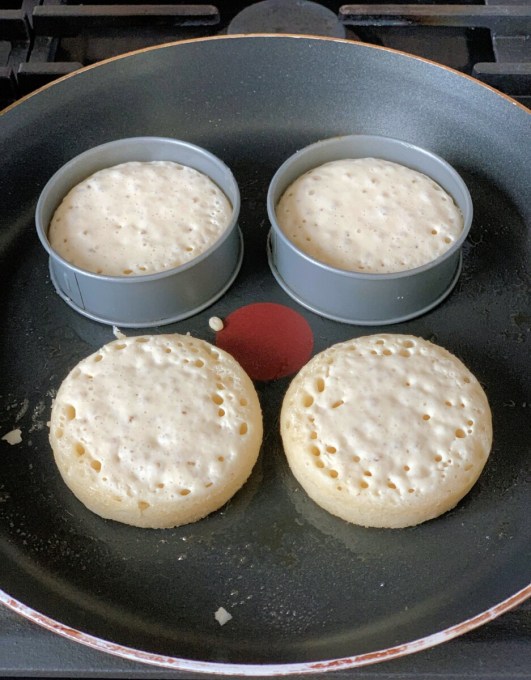 Sourdough Crumpets