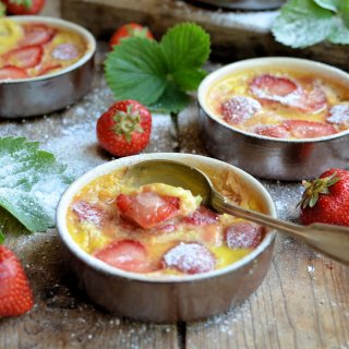 Strawberry Clafoutis