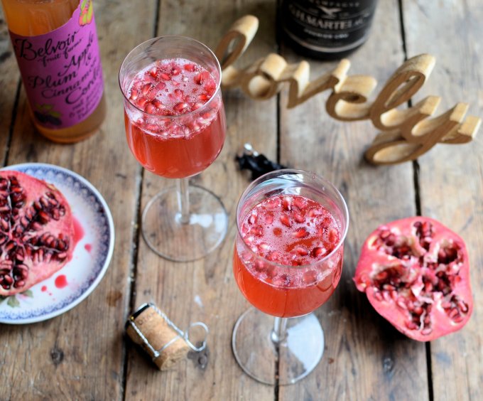 A New Year Cocktail and Christmas Leftovers! Sugar Plum Fairy Cocktail