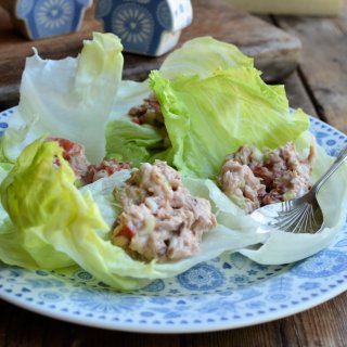 Tuna Salad Lettuce Wraps