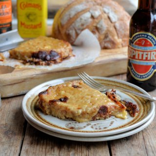 Slow Sunday Brunch: Welsh Rabbit with Home-made Rustic French Boule (Bread)