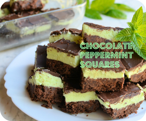 An Easy No-Bake Treat: Chocolate Peppermint Squares Recipe